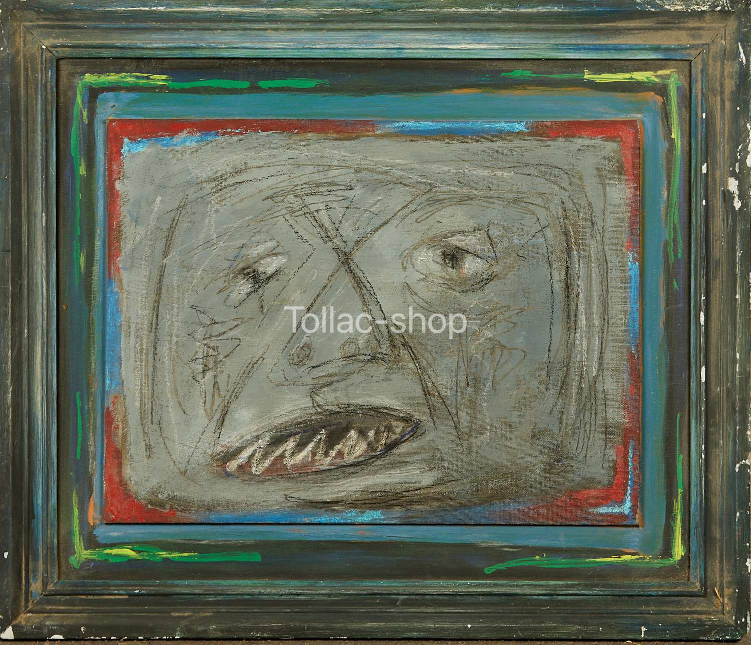 Marcel melot tableau ancien brocante montpellier paris