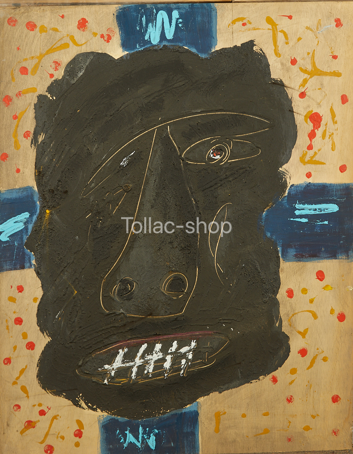 Marcel melot tableau ancien brocante montpellier paris